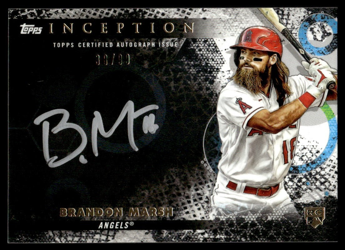 2022 Inception Brandon Marsh Rookie RC Auto /99