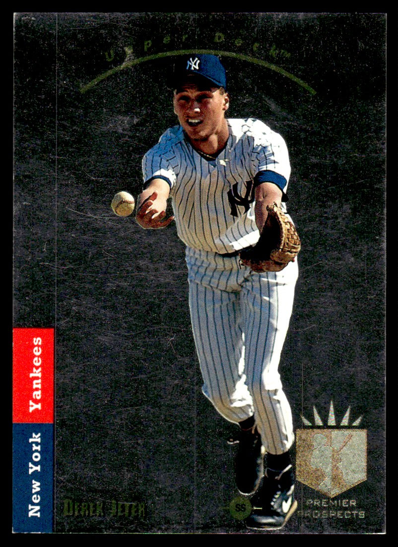 1993 Upper Deck SP #279 Derek Jeter Premier Prospects Rookie RC