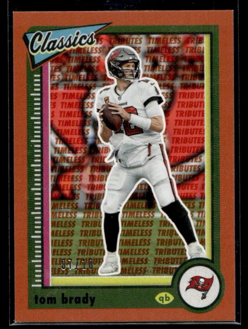 2022 Panini Classics Timeless Tributes Tom Brady #91
