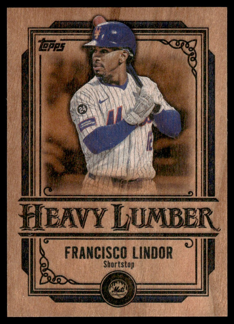 2025 Topps Francisco Lindor Heavy Lumber SSP