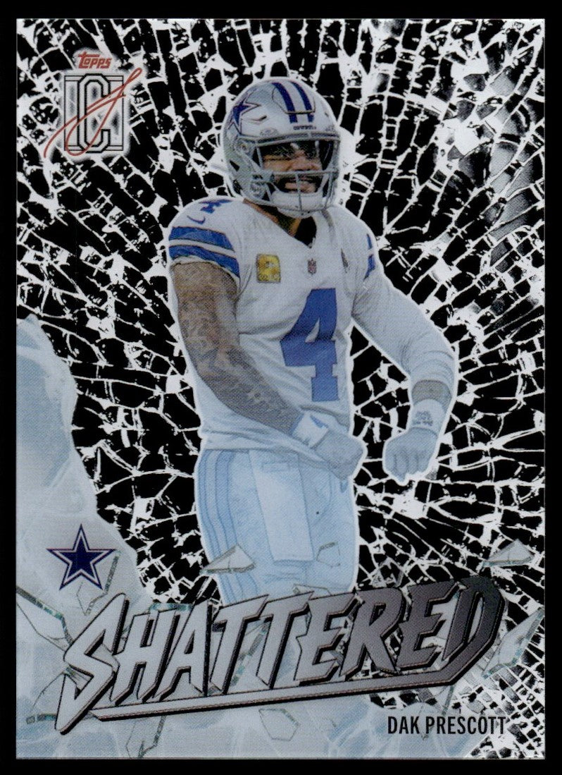 2025 Topps Signature Class Dak Prescott Shattered Acetate SSP