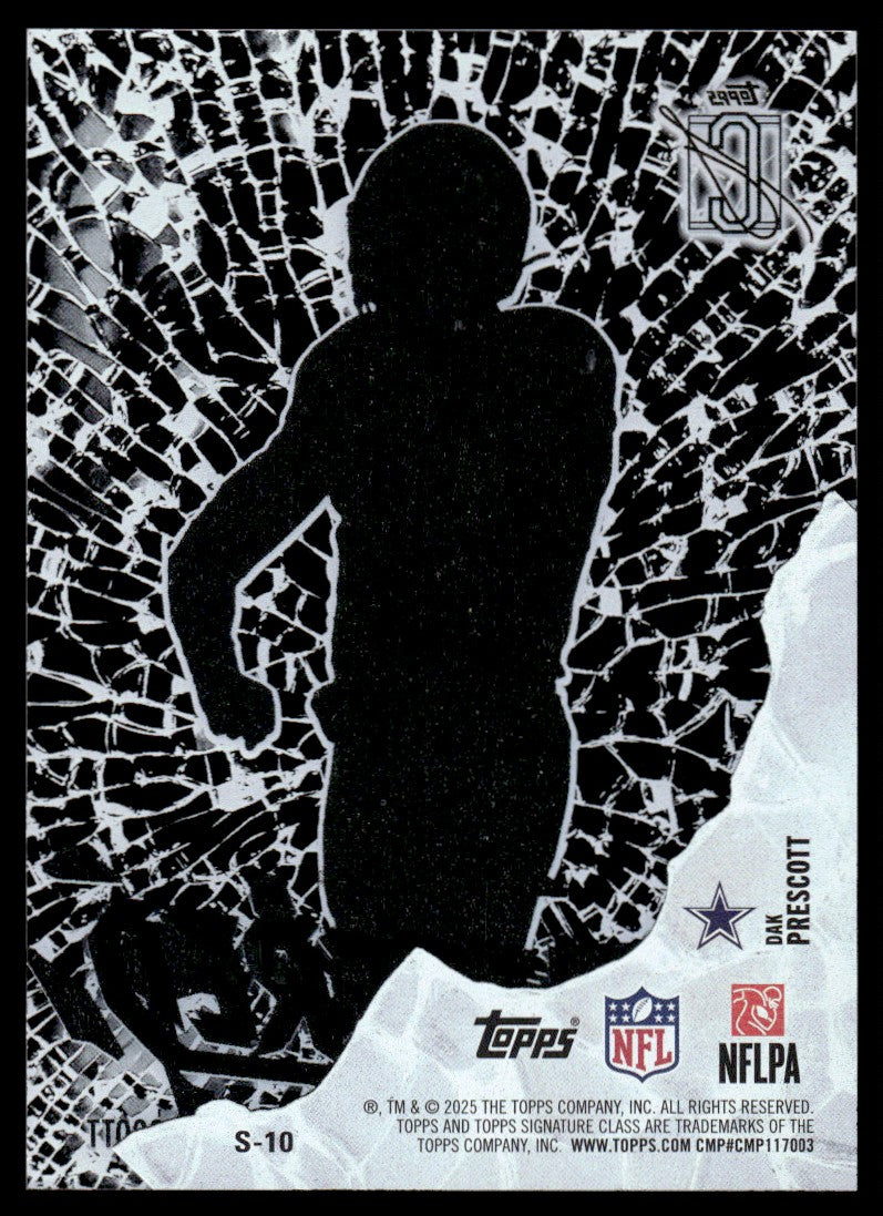 2025 Topps Signature Class Dak Prescott Shattered Acetate SSP