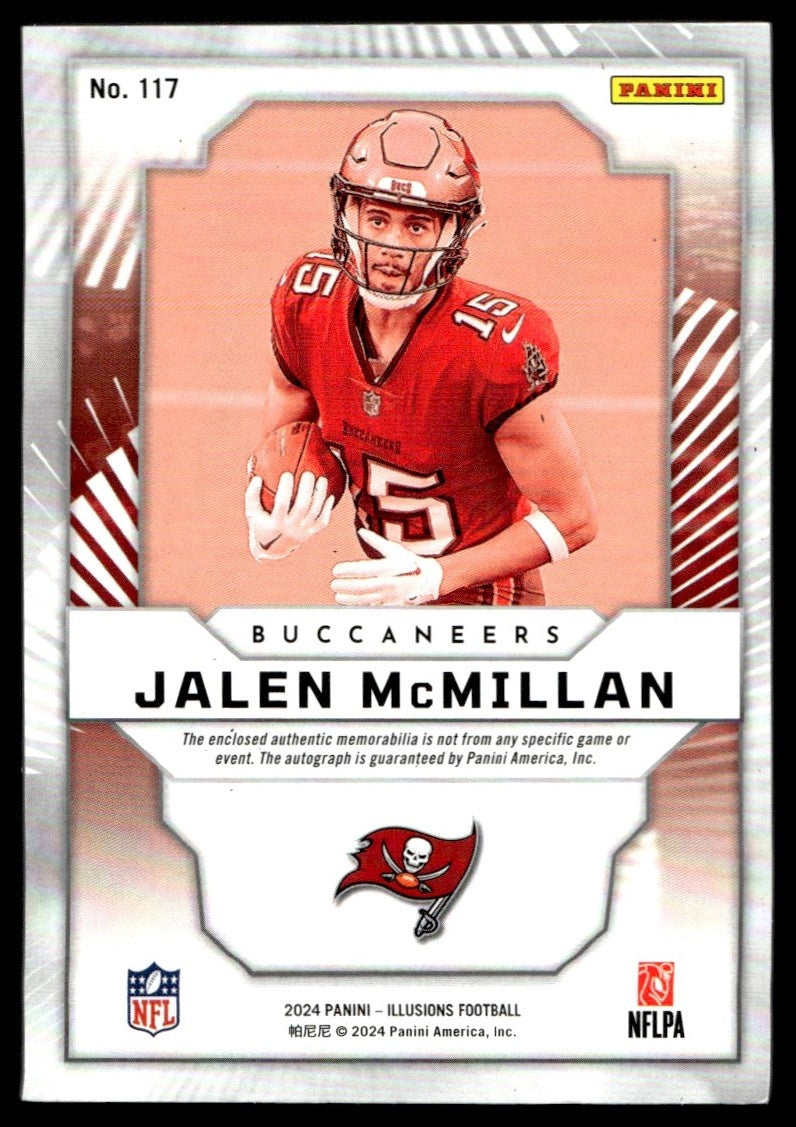 2024 Panini Illusions First Impressions Jalen McMillan #117 RC RPA /99