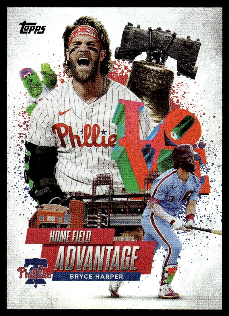 2025 Topps Chrome Bryce Harper Home Field Advantage #HA-4