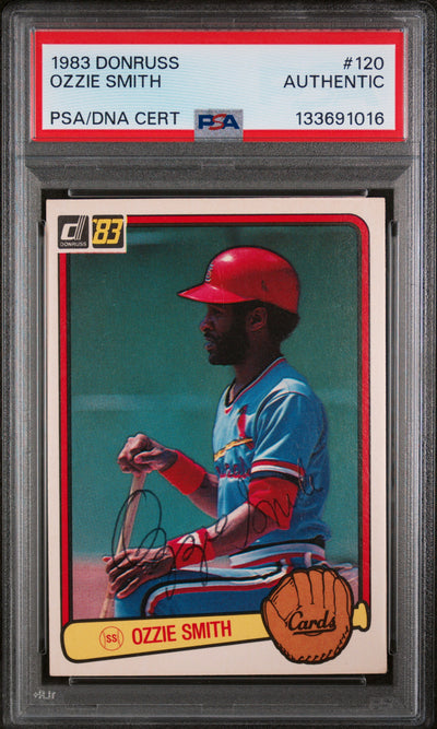 1983 Panini Donruss Ozzie Smith #120 PSA 0