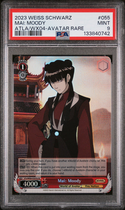 Weiss Schwarz Mai: Moody #055 Avatar Rare PSA 9