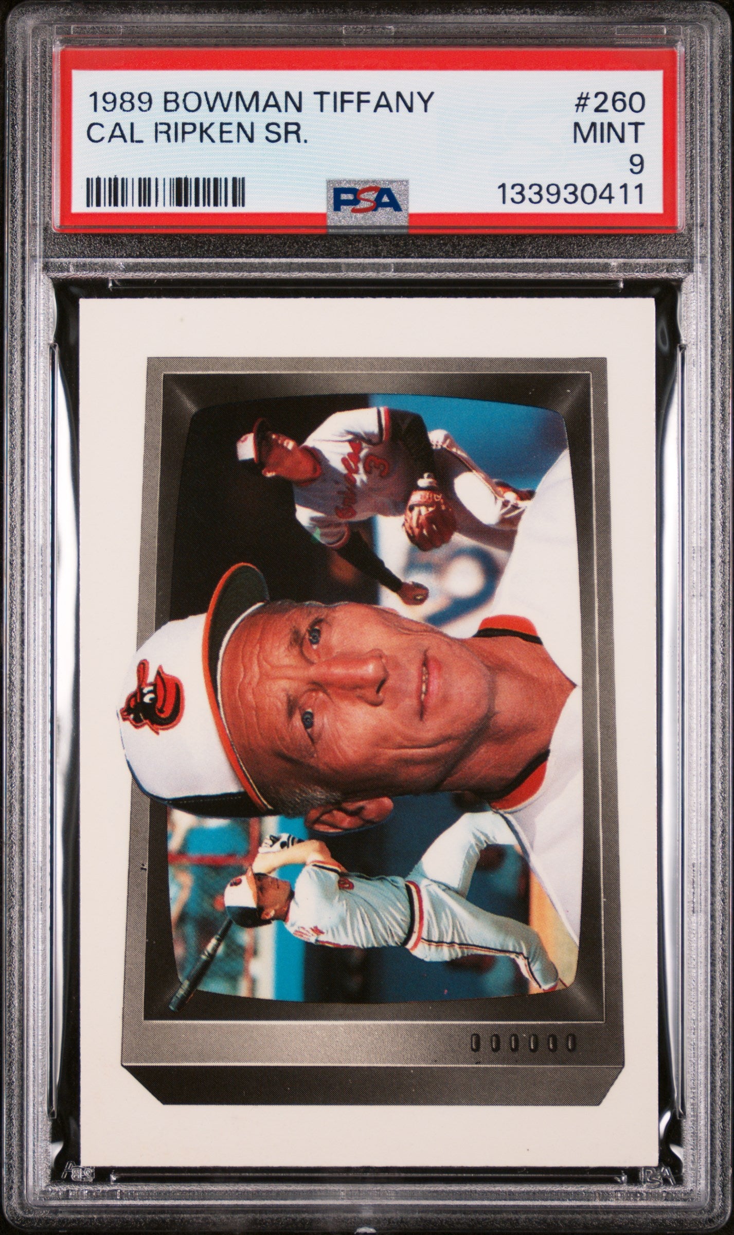 1989 Bowman Tiffany Cal Ripken Jr. #260 /6000 PSA 9