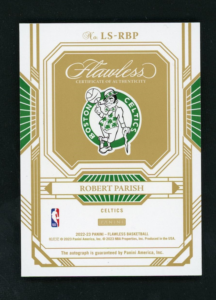 2022 Flawless Robert Parish Legendary Scripts Auto /25