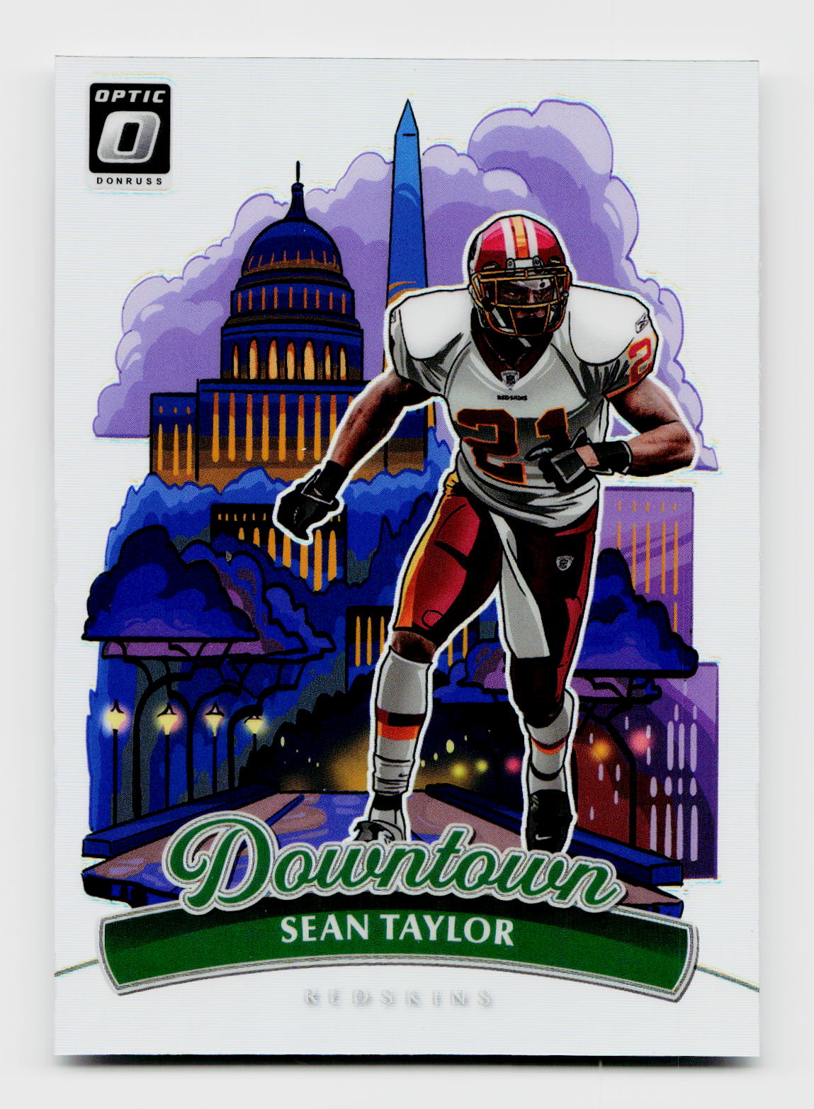 2025 Donruss Optic #23 Sean Taylor Downtown SSP