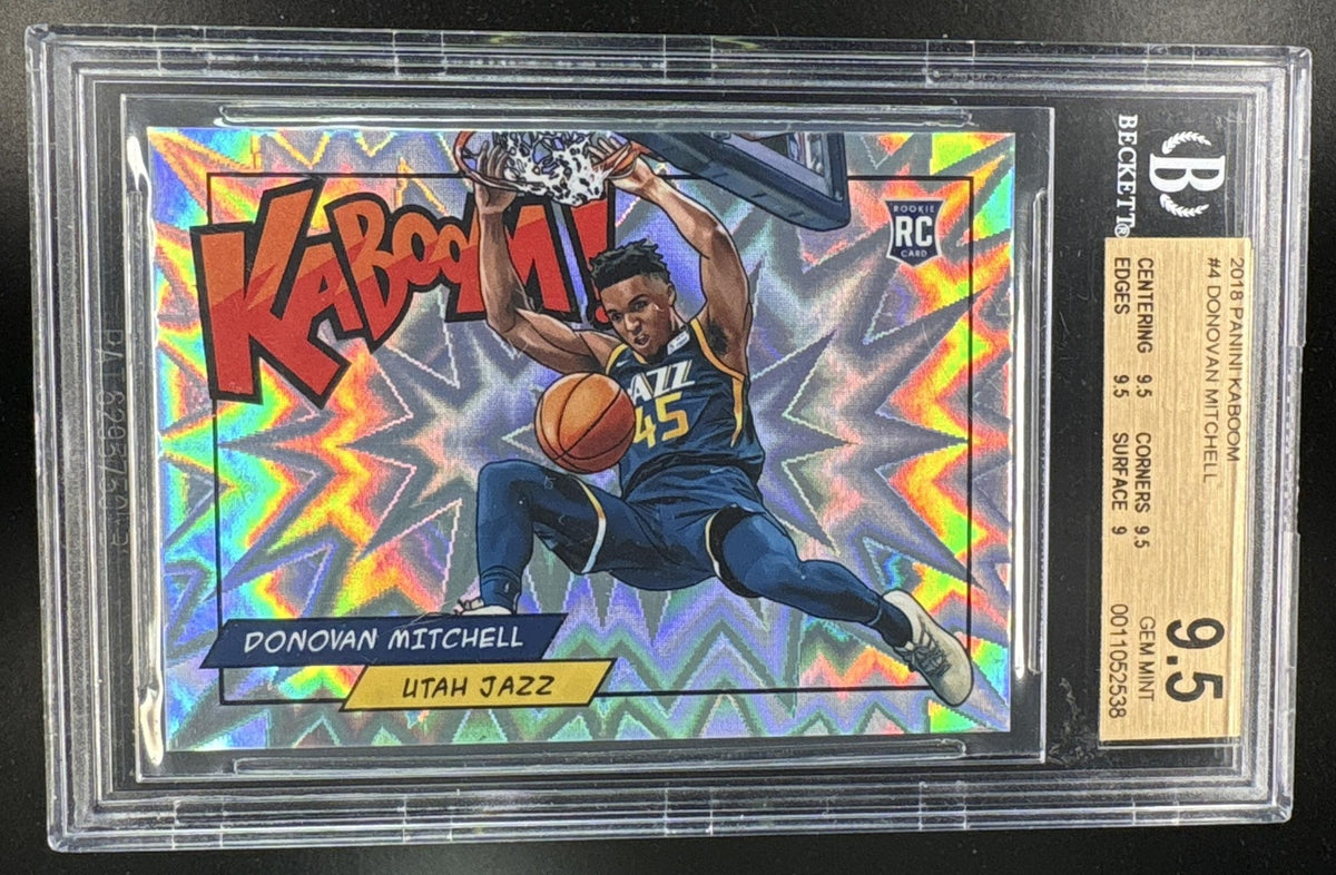 2018 Panini Kaboom Donovan Mitchell #KDM BGS 9.5