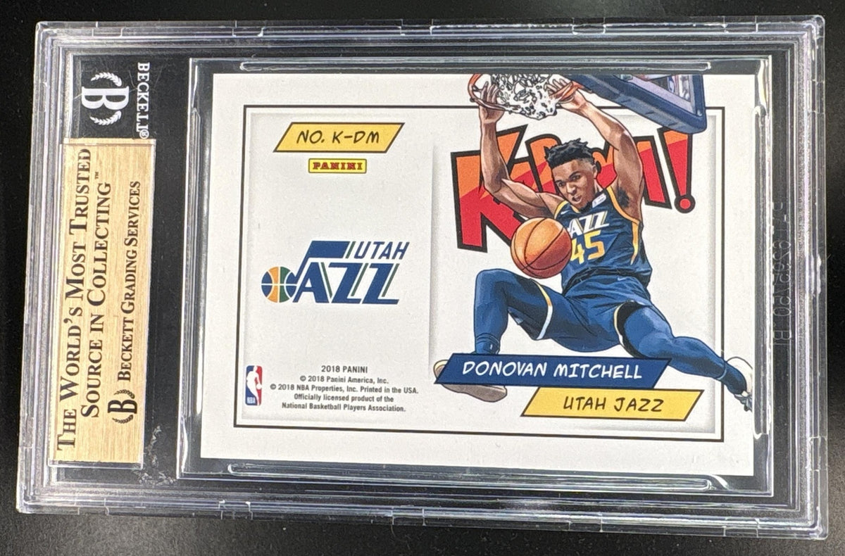 2018 Panini Kaboom Donovan Mitchell #KDM BGS 9.5