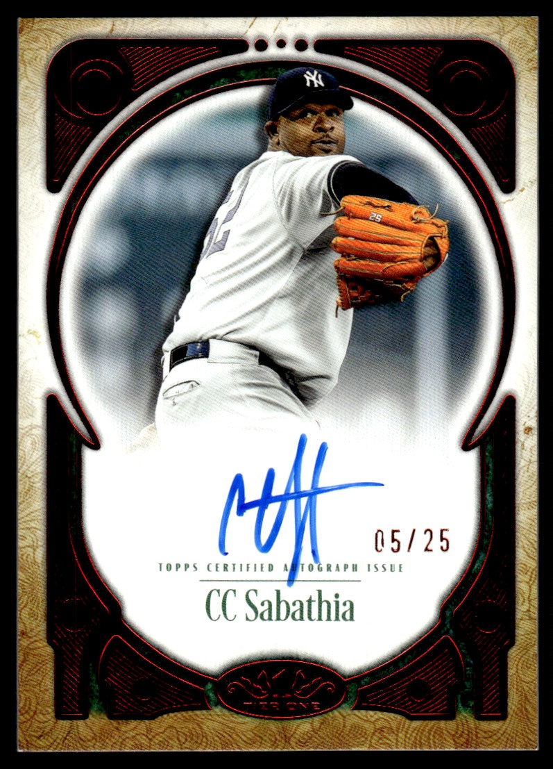 2026 Tier One CC Sabathia Prime Performers Auto /25