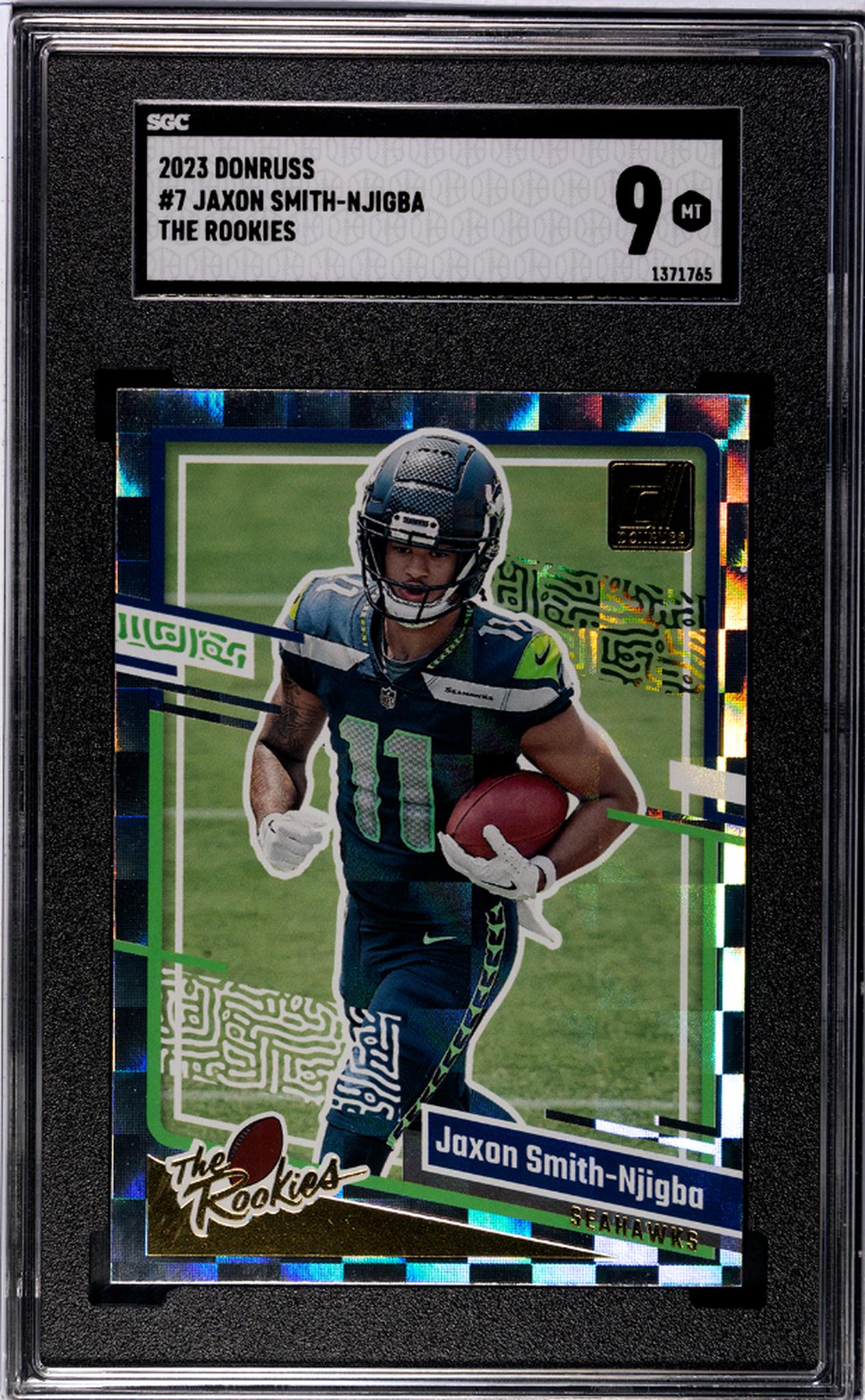 2023 Donruss The Rookies Jaxon Smith-Njigba #7 SGC 9