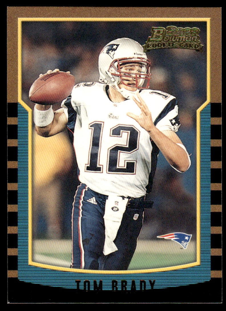 2000 Bowman Tom Brady Rookie RC #236