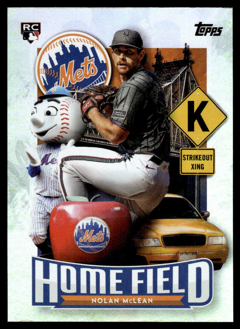 2026 Topps#HA-17 Nolan McLean Rookie RC Home Field Advantage SSP