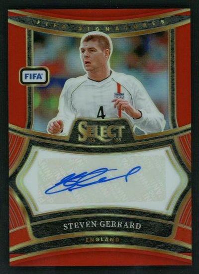 2016 Panini Select Steven Gerrard International Insert Auto #S-SG