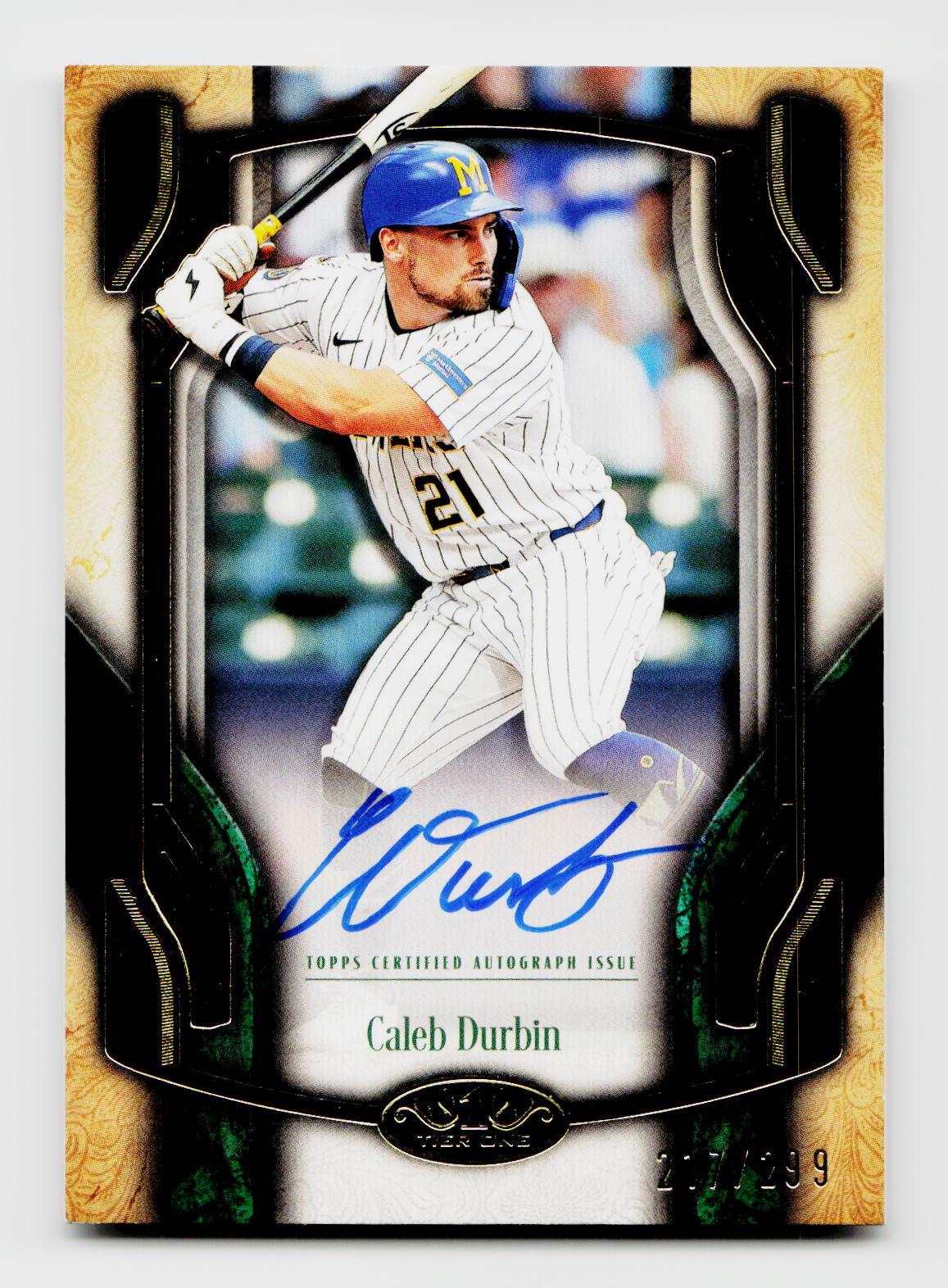 2026 Tier One Caleb Durbin Breakout Auto /299