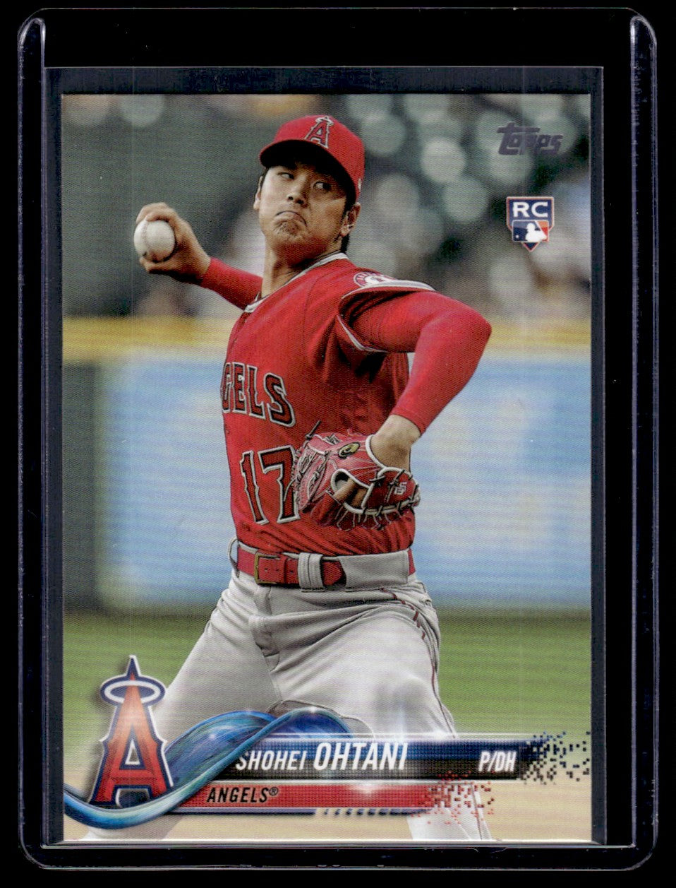 2018 Topps US1 Shohei Ohtani Update Series Rookie Angels