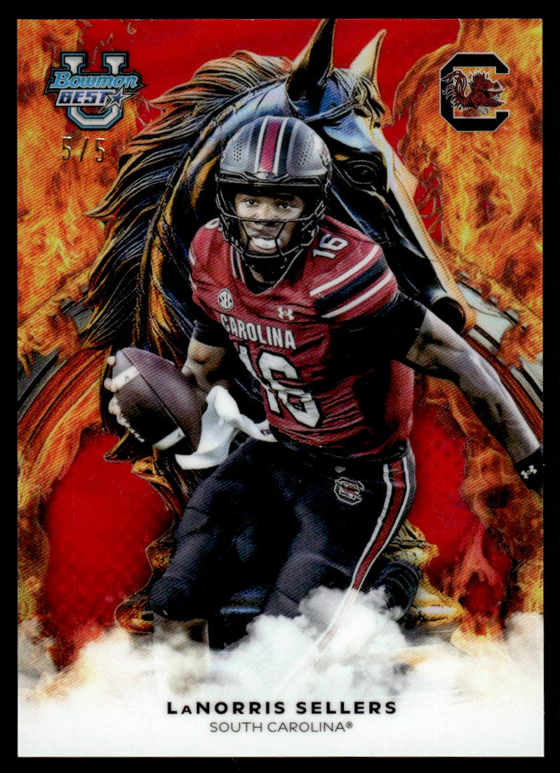 2025 Bowman U Best LaNorris Sellers Workhorse Red /5