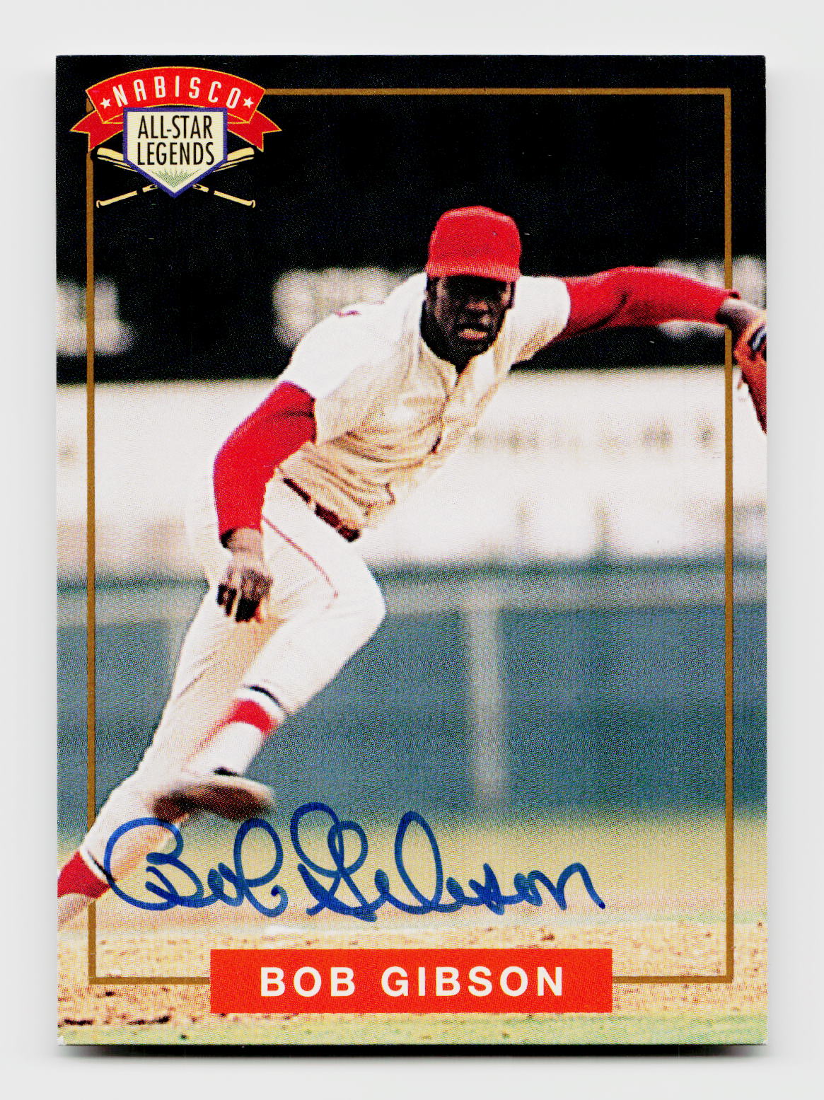 1994 Nabisco All-Star Legends Bob Gibson Auto