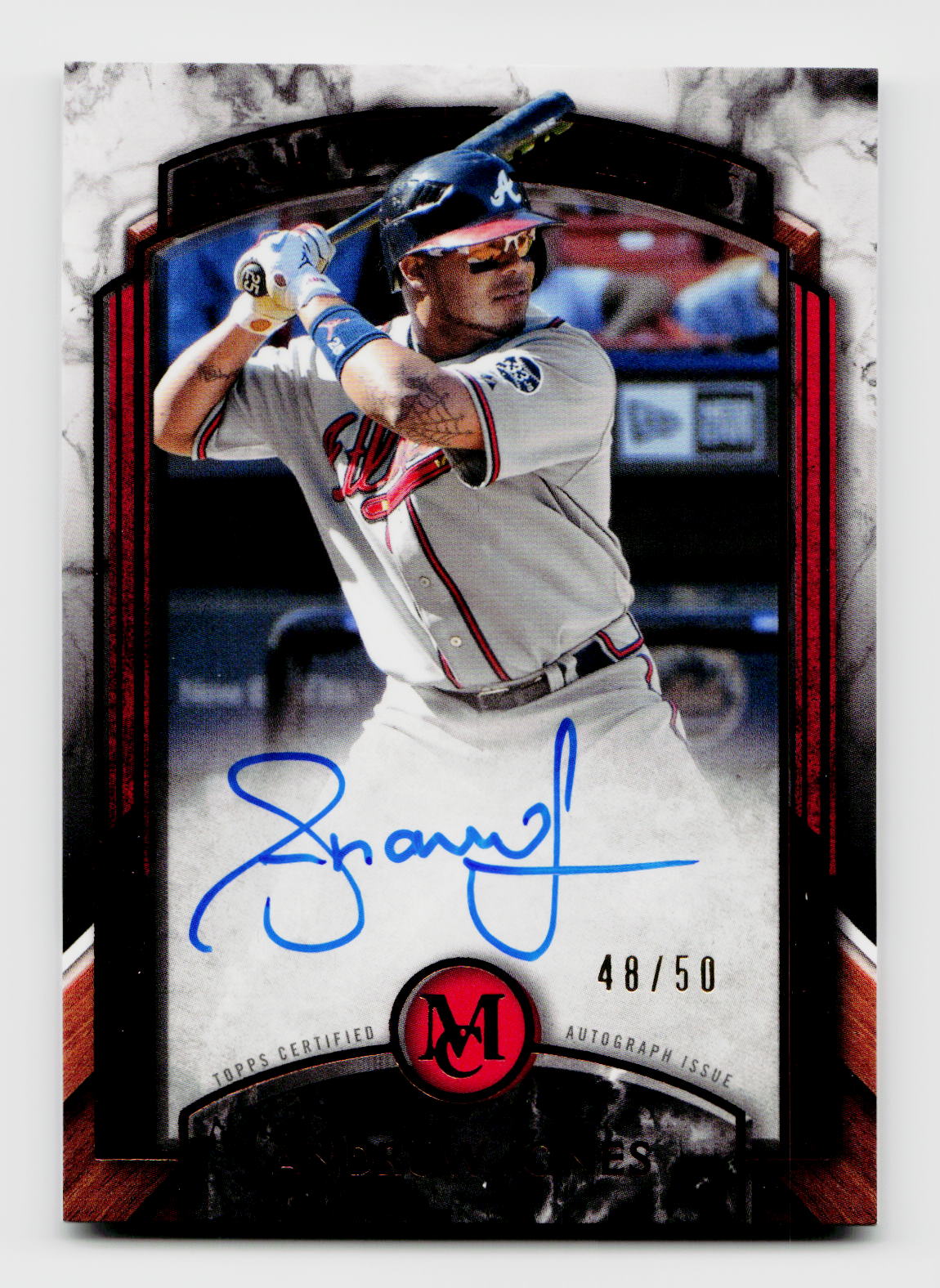 2022 Museum Collection Andruw Jones Archival Auto /50