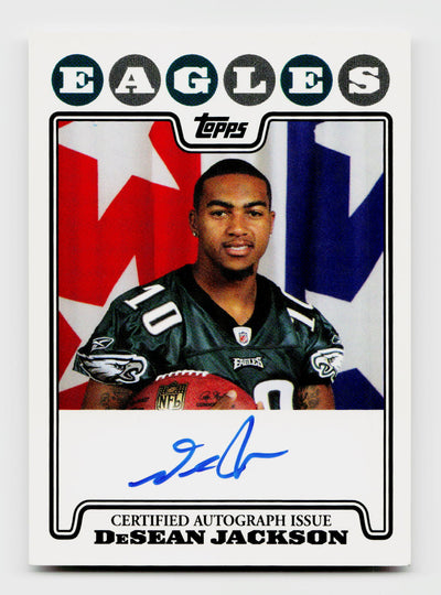 2008 Topps DeSean Jackson Rookie Premiere Auto RC