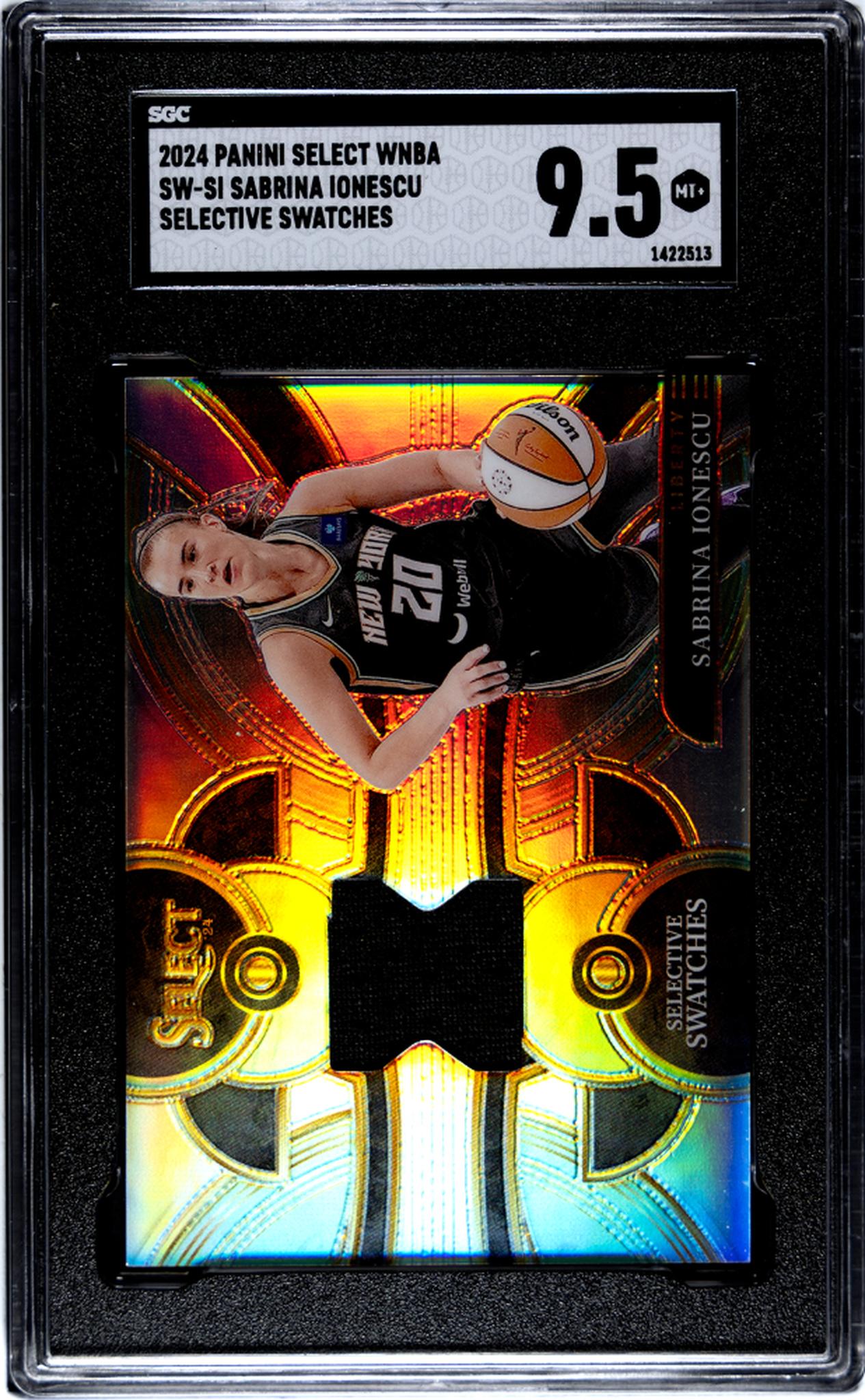 2024 Select #SW-SI Sabrina Ionescu Selective Swatches SGC 9.5