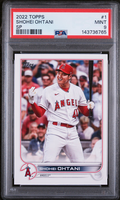 2022 Topps Shohei Ohtani #1 SP PSA 9