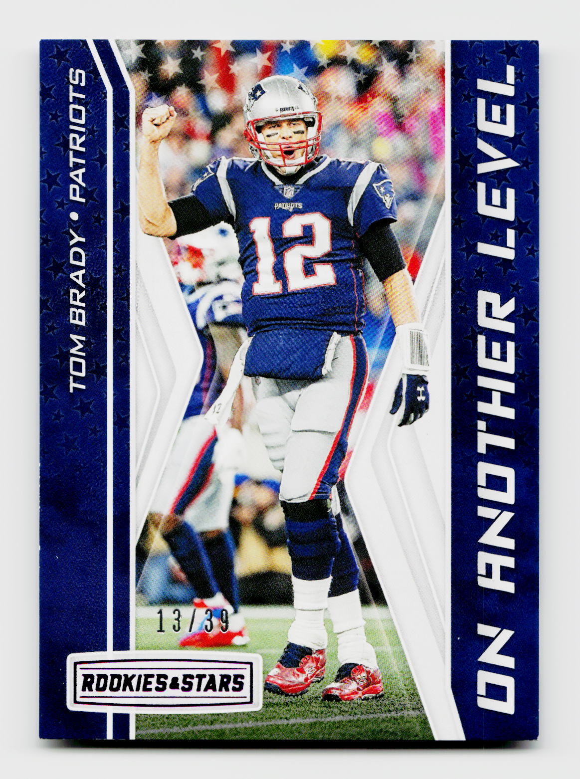 2019 Rookies & Stars Tom Brady On Another Level SSP /39