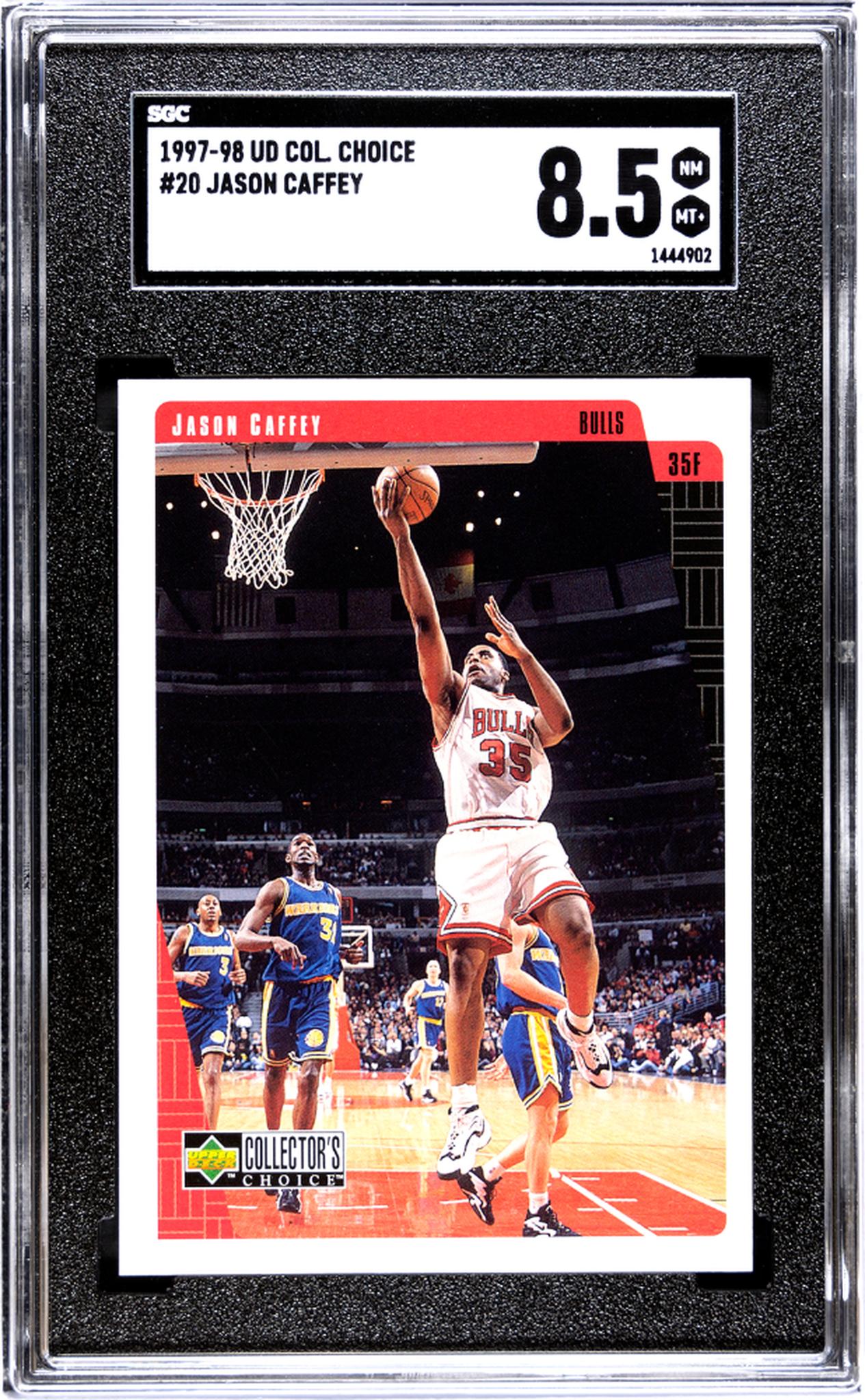 1997-98 Upper Deck Collector's Choice #20 Jason Caffey SGC 8.5