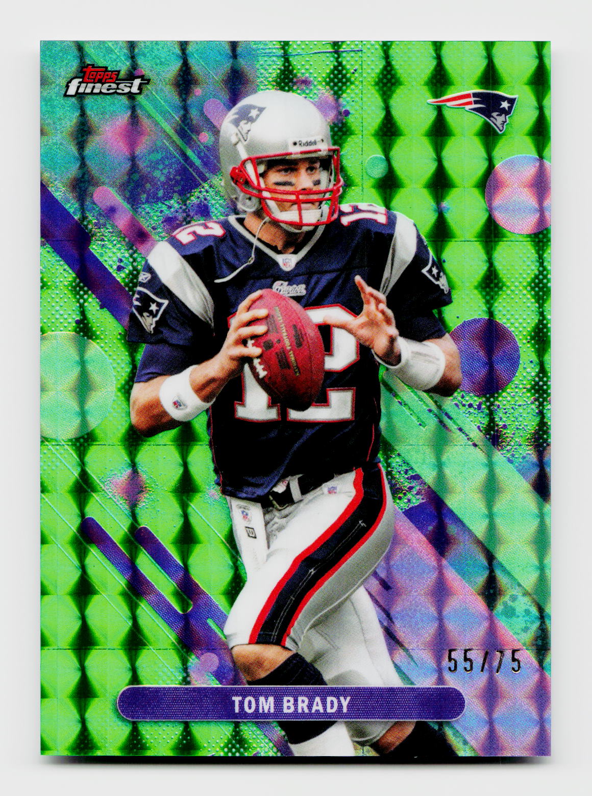 2025 Finest #100 Tom Brady Green Geometric /75