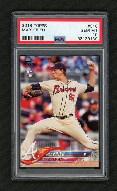 2018 Topps Max Fried #316 PSA 10