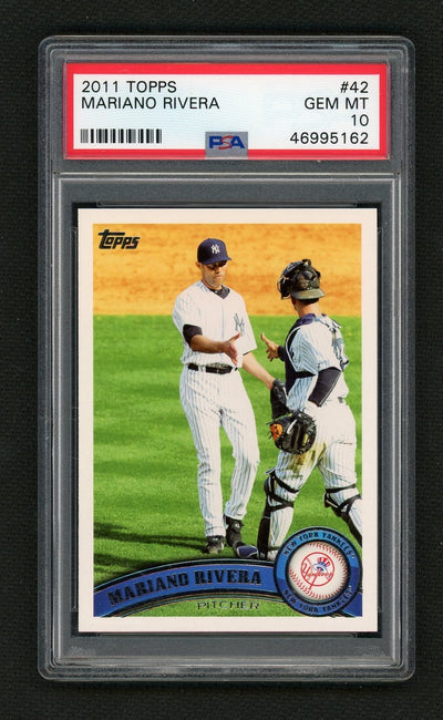2011 Topps Mariano Rivera #42 PSA 10