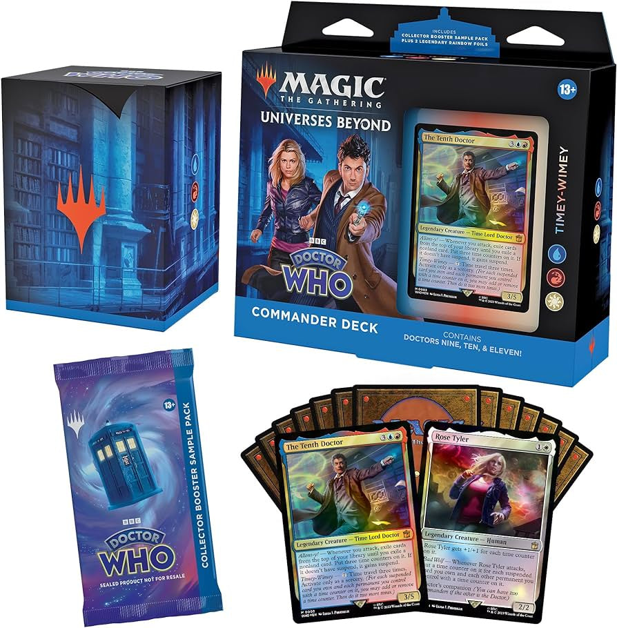 Magic: The Gathering Doctor Who Commander Decks