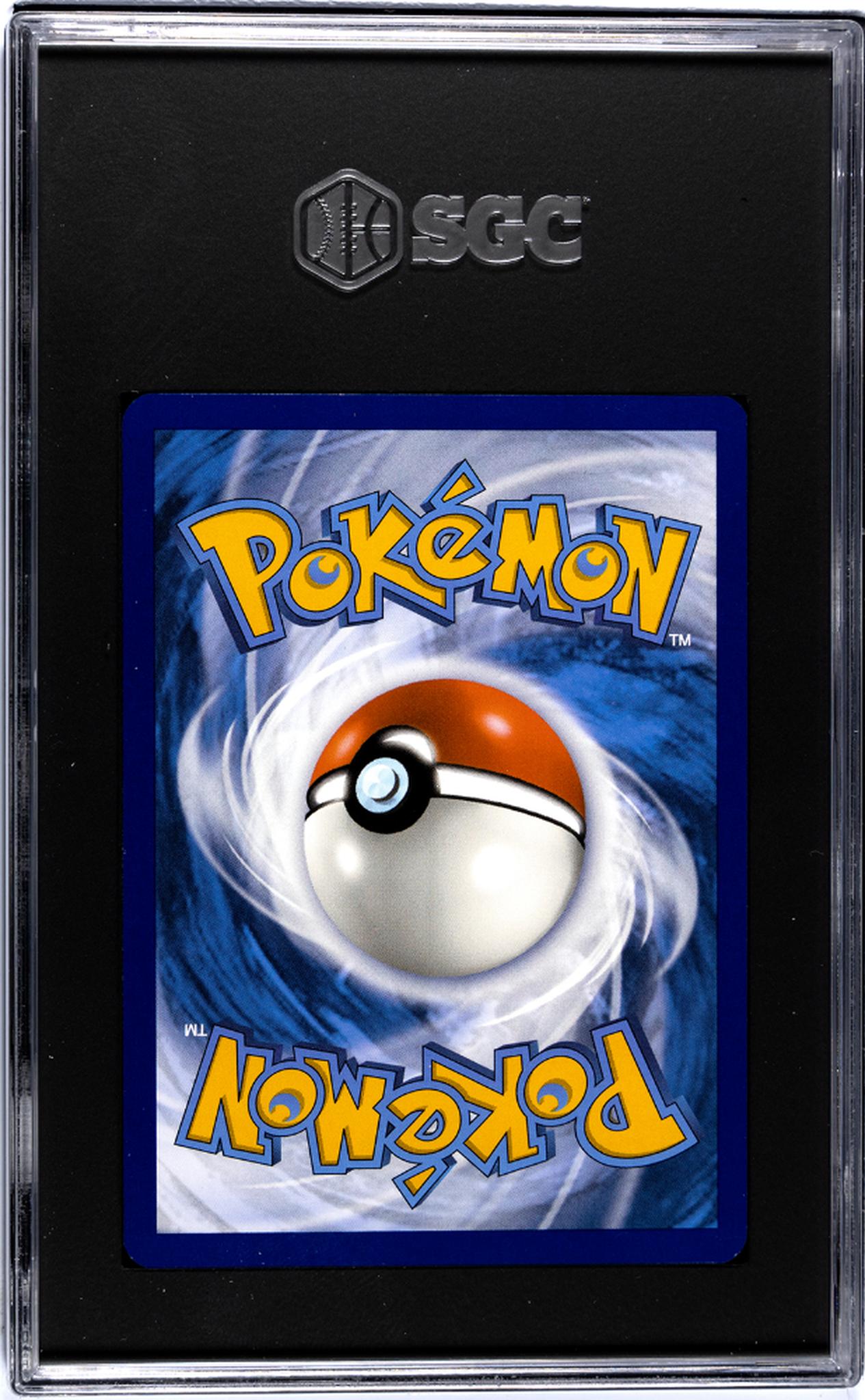 2025 Pokemon Journey Together #167 N's Reshiram Enhanced Booster Box Topper SGC 9.5