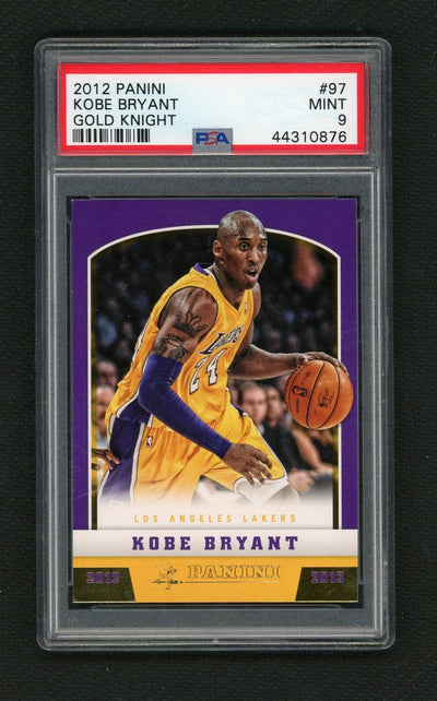 2012 Panini Gold Knight Kobe Bryant #97 PSA 9