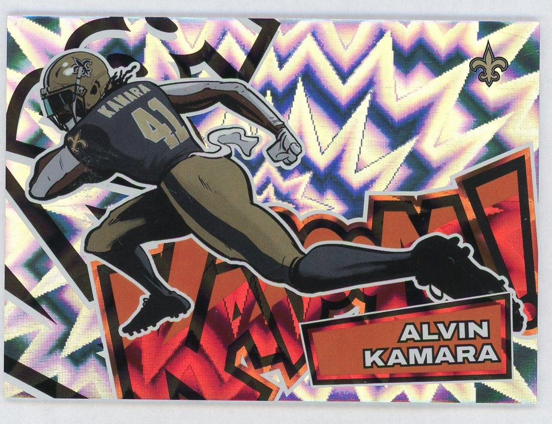 2025 Absolute #9 Alvin Kamara Kaboom! SSP