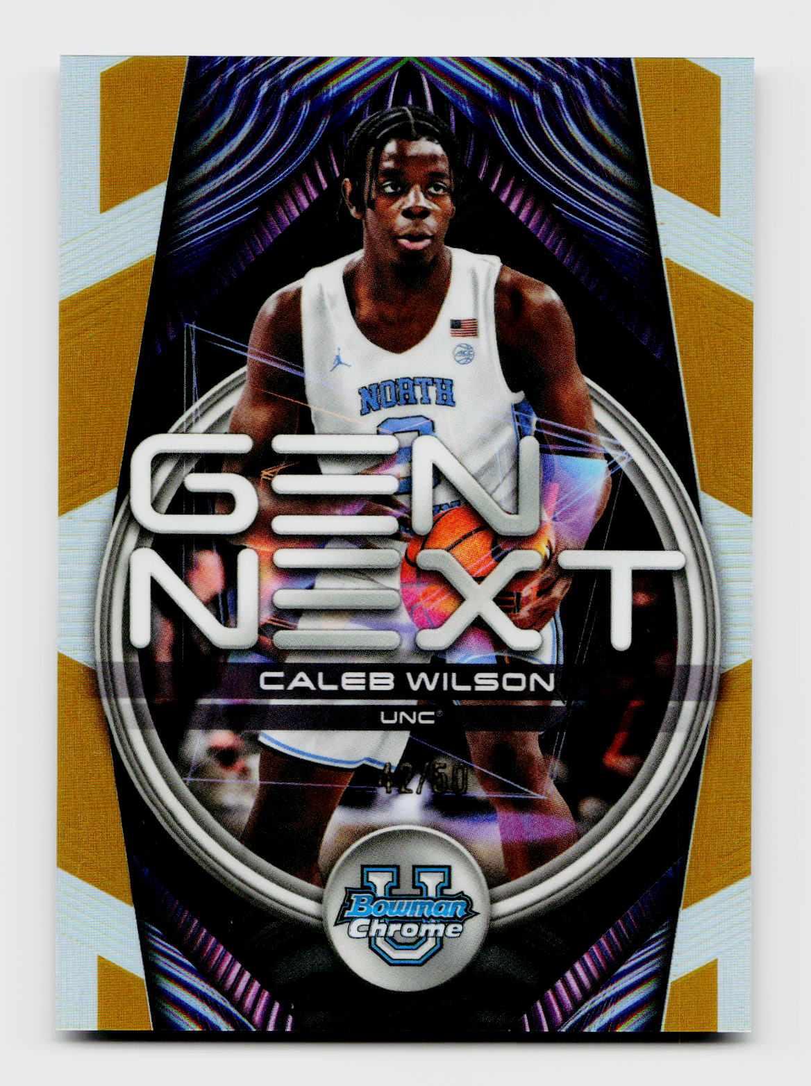 2025 Bowman Chrome GN-9 Caleb Wilson 42/60