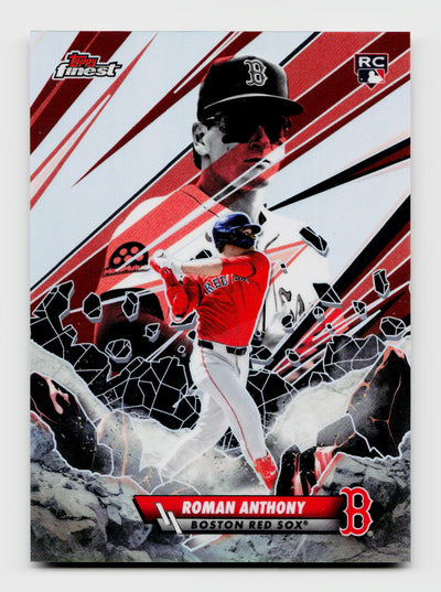 2026 Finest #S-1 Roman Anthony Rookie RC Smashing Through SSP