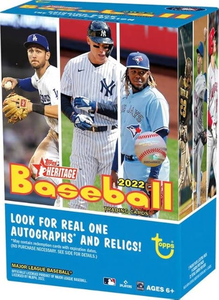 2022 Topps Heritage Baseball Blaster Box