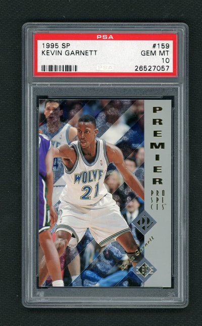 1995 SP Kevin Garnett Premier Prospects #159 PSA 10