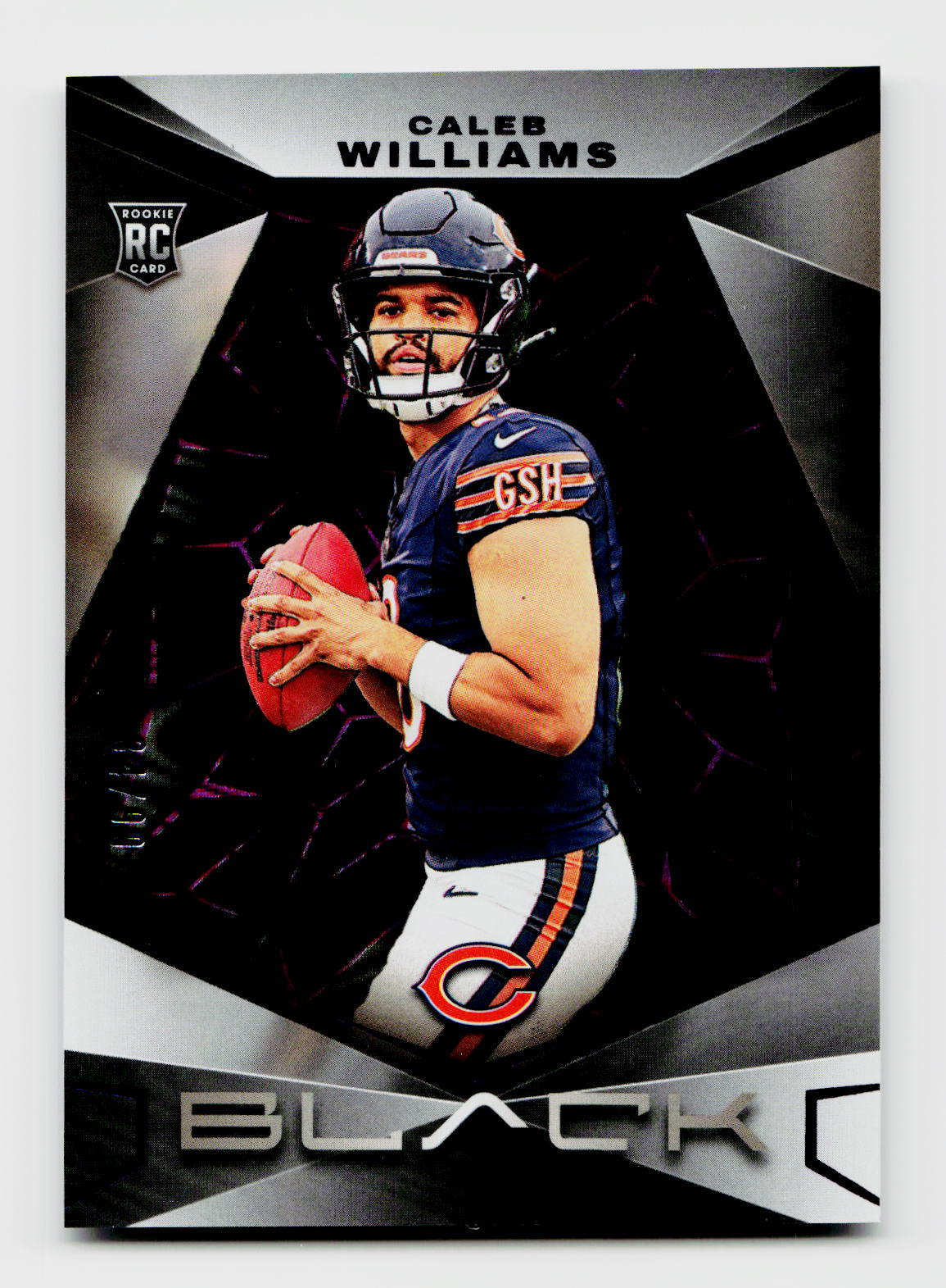 2024 Black #118 Caleb Williams Purple Rookie RC /99