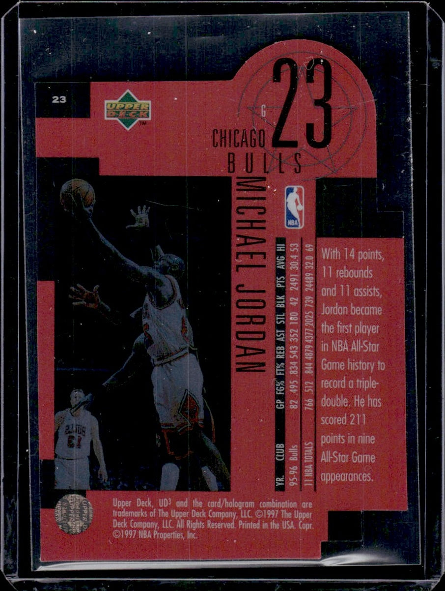 1997 Upper Deck Upper Deck #23 Michael Jordan Star Focus Chicago Bulls