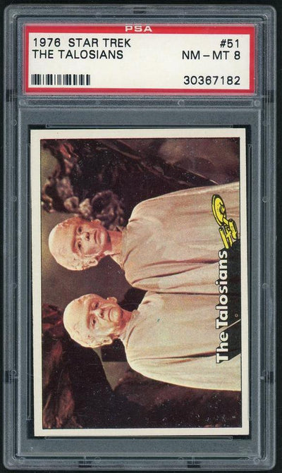 1976 Star Trek The Talosians #51 Captain's Log PSA 8