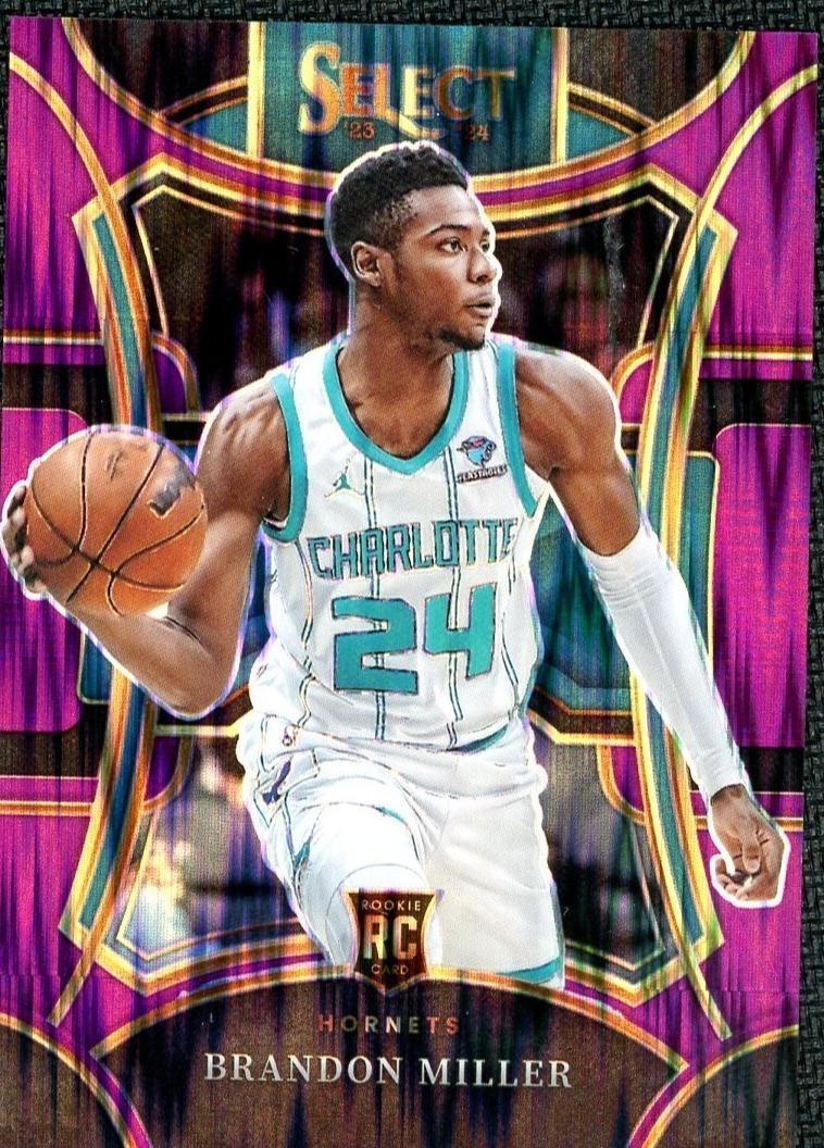 2023 Select 332 Brandon Miller Purple Shock /175