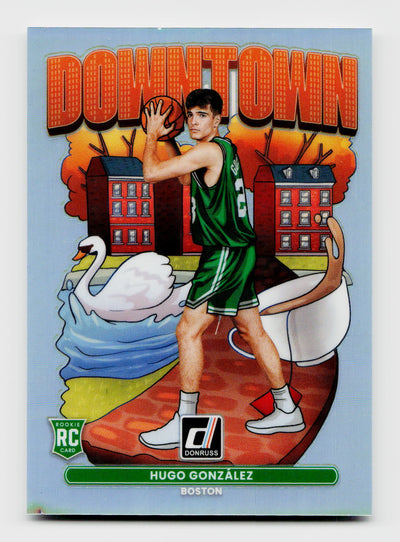 2025 Donruss Downtown Hugo Gonzalez #6 Rookie