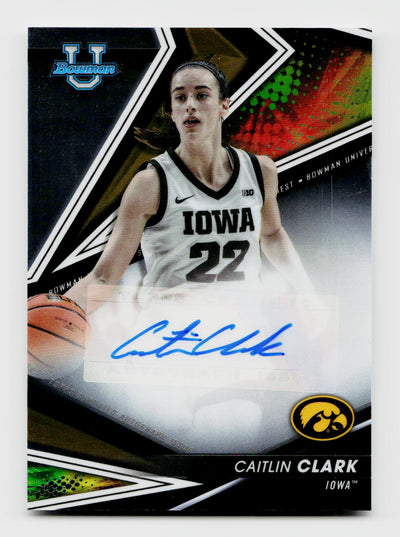 2022 Bowman University Best #BOA-CC Caitlin Clark Best of 2022 Auto
