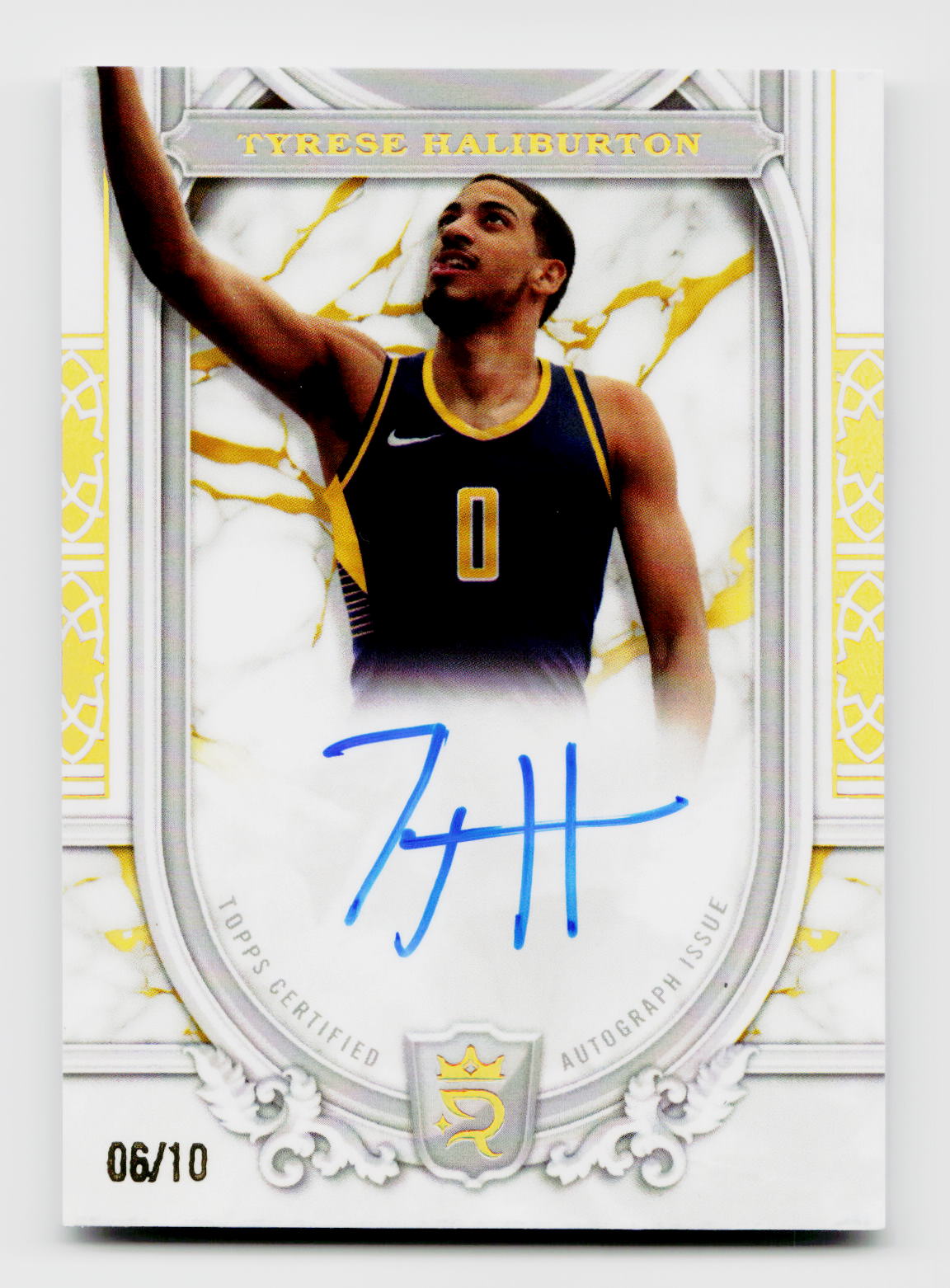 2023 Topps Royalty Tyrese Haliburton Superior Signatures Auto /10