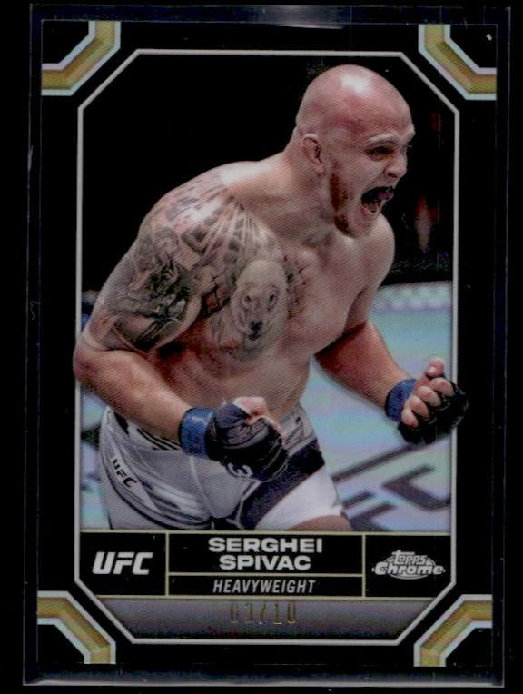 2024 Topps Chrome #176 Sergehi Spivac /10 None