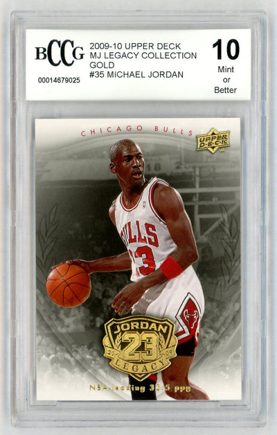 2009-10 Upper Deck MJ Legacy Gold #35 Michael Jordan BCCG 10